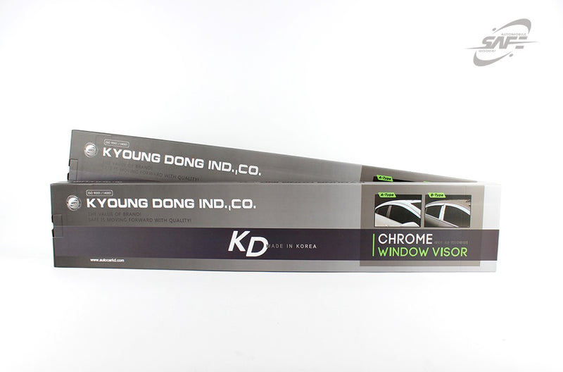 For Volkswagen Golf MK5 / MK6 Hatchback Chrome Wind Deflectors - 5 Doors