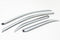 Auto Clover Chrome Wind Deflectors Set for Kia Picanto 2012 - 2016 (4 pieces)