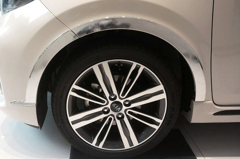 Auto Clover Chrome Wheel Arch Trim Set for Kia Picanto 2017+