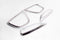 Auto Clover Chrome Front and Rear Fog Light Trim Set for Kia Sorento 2015 - 2016