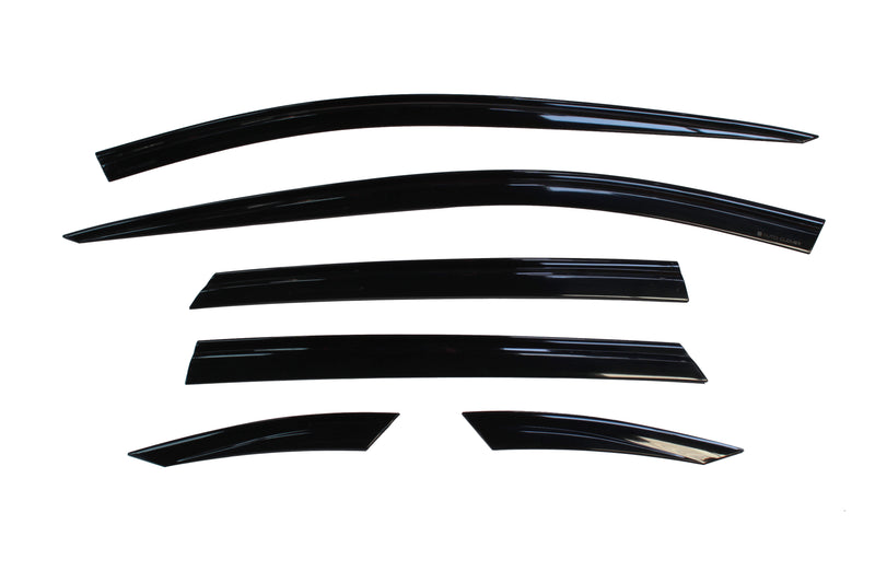 Auto Clover Wind Deflectors Set for Volkswagen Tiguan 2016+ (6 pieces)