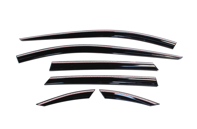 Auto Clover Wind Deflectors Set for Nissan X-Trail 2022+ (6 pieces)