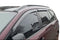 Auto Clover Wind Deflectors Set for Kia Carens 2006 - 2012 (4 pieces)
