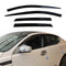 Auto Clover Wind Deflectors Set for Kia Optima 2010 - 2015 (4 pieces)