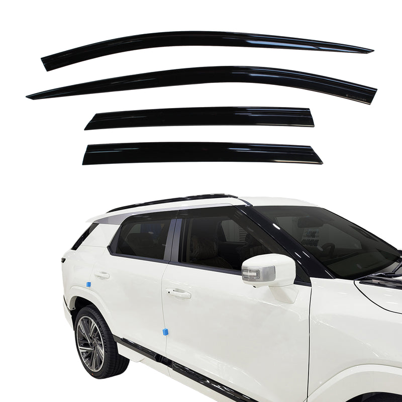 Auto Clover Wind Deflectors Set for KGM Actyon 2025+ (4 pieces)