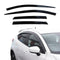 Auto Clover Wind Deflectors Set for Mazda 2 2014+ MK4 (4 pieces)