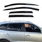 Auto Clover Wind Deflectors Set for Hyundai Santa Fe 2007 - 2012 (4 pieces)