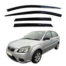 Auto Clover Wind Deflectors Set for Kia Rio 2010 - 2011 (4 pieces)