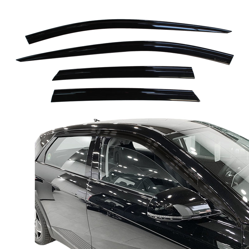 Auto Clover Wind Deflectors Set for Hyundai Ioniq 5 2021+ (4 pieces)