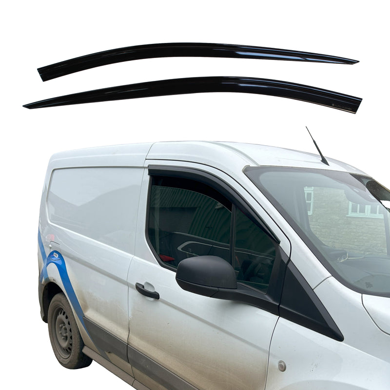 Auto Clover Wind Deflectors Set for Ford Transit Connect 2013- 2024 (2 pieces)