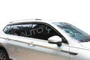 Auto Clover Wind Deflectors Set for Volkswagen Tiguan Allspace 2016+ (6 pieces)