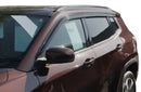 Auto Clover Wind Deflectors Set for Jeep Compass 2017+ (6 pieces)