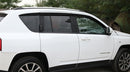 Auto Clover Wind Deflectors Set for Jeep Compass 2006 - 2017 (6 pieces)