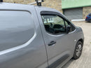 Auto Clover Wind Deflectors Set for Vauxhall Opel Combo 2018+ (2 Pieces)