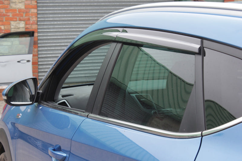 Auto Clover Wind Deflectors Set for Hyundai Tucson 2015 - 2020 (4 pieces)