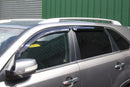 Auto Clover Wind Deflectors Set for Kia Sorento 2010 - 2014 (4 pieces)