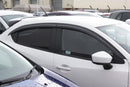 Auto Clover Wind Deflectors Set for Mazda 2 2014+ MK4 (4 pieces)