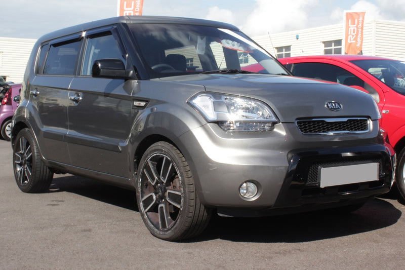 Auto Clover Wind Deflectors Set for Kia Soul 2009 - 2013 (4 pieces)