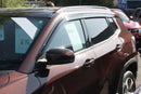 Auto Clover Wind Deflectors Set for Jeep Compass 2017+ (6 pieces)