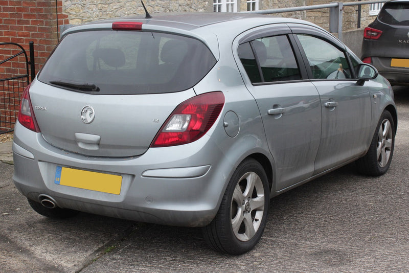 Auto Clover Wind Deflectors Set for Vauxhall Opel Corsa D / E 2006 - 2019 5 Door