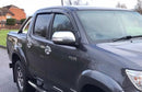 Auto Clover Wind Deflectors Set for Toyota Hilux 2005 - 2015 (4 pieces)