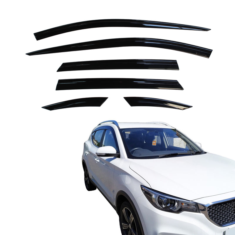 Auto Clover Wind Deflectors Set for MG ZS 2017 - 2024 (6 pieces)