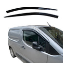 Auto Clover Wind Deflectors Set for Vauxhall Opel Combo Life 2018+ (2 Pieces)