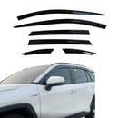 Auto Clover Wind Deflectors Set for Toyota Rav 4 2019+ (6 pieces)