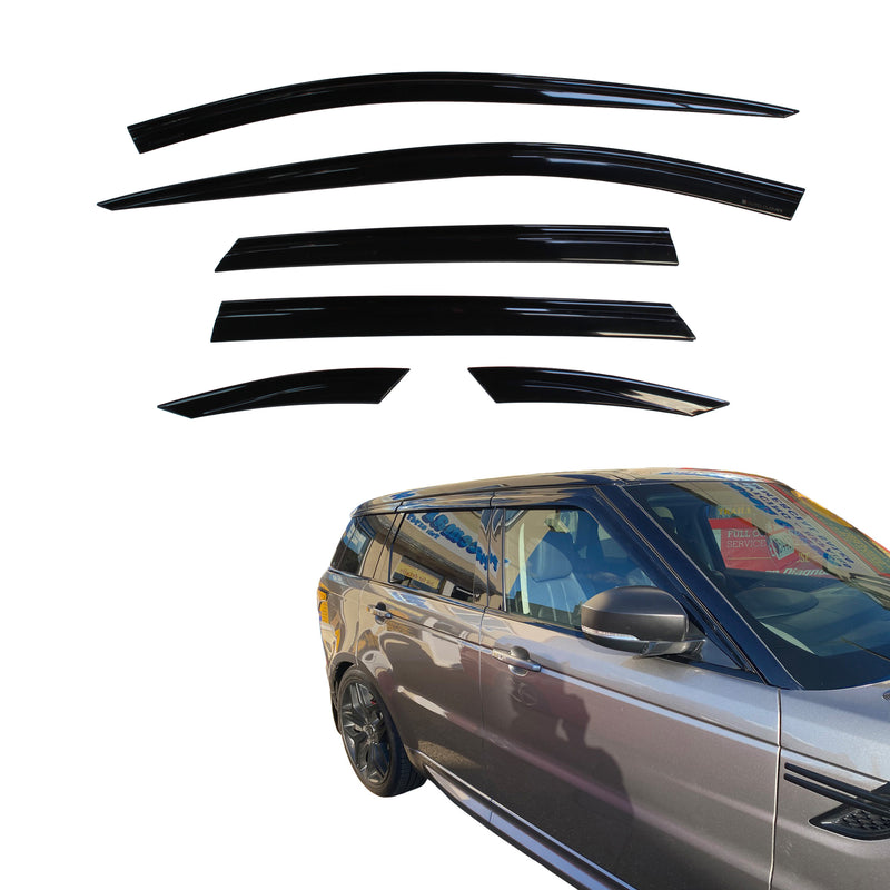 Auto Clover Wind Deflectors Set for Range Rover Sport 2013+ (6 pieces)