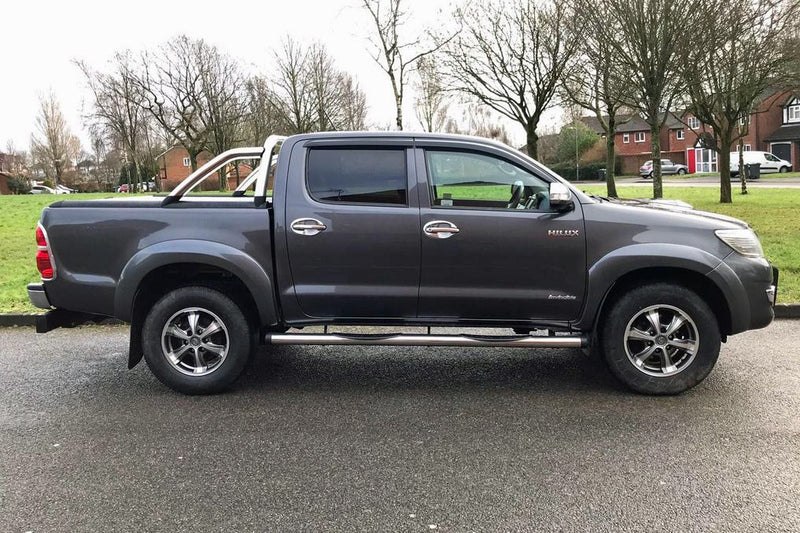 Auto Clover Wind Deflectors Set for Toyota Hilux 2005 - 2015 (4 pieces)