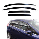 Auto Clover Wind Deflectors Set for Ford Fiesta MK7 2009 - 2017 5 Door (4 pieces)