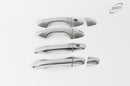 For Kia Stonic 2017+ Chrome Door Handle Cover Trim Set