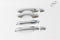For Kia Stonic 2017+ Chrome Door Handle Cover Trim Set
