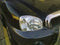 Auto Clover Chrome Head Light Surrounds Trim Set for Hyundai Santa Fe 2001 - 2006
