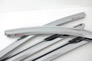 Auto Clover Chrome Wind Deflectors for Hyundai Santa Fe 2001 - 2006 (4 pieces)