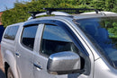 Auto Clover Wind Deflectors Set for Isuzu D-MAX 2012 - 2020 (4 pieces)