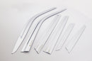 Auto Clover Chrome Wind Deflectors Set for Ssangyong KGM Korando 2019+ (6 pieces)