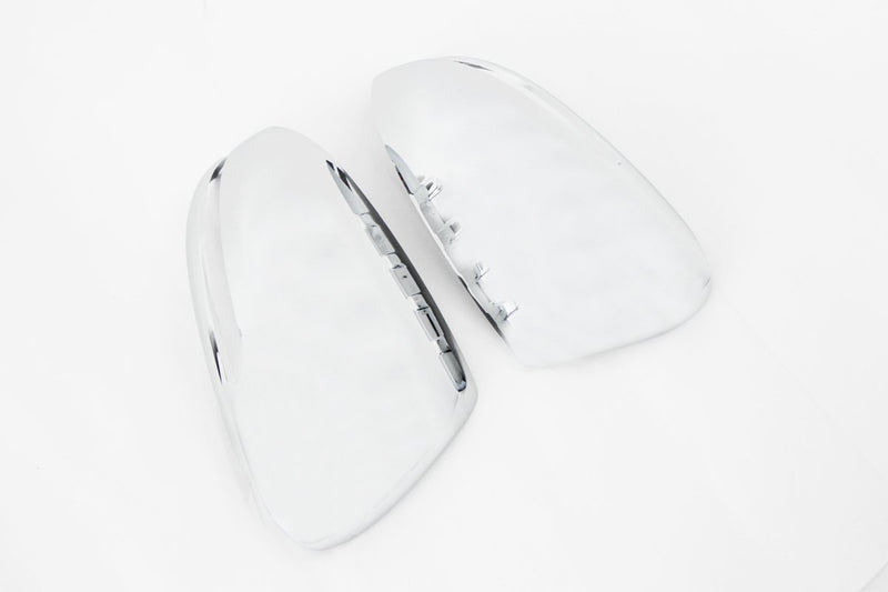 Auto Clover Chrome Wing Mirror Cover Trim for Kia Optima 2010 - 2015 LED TYPE