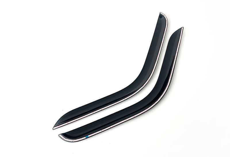 Auto Clover Wind Deflectors Set for Vauxhall / Opel Movano 2010 - 2019 (2 Pcs)