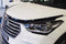 Auto Clover Bonnet Guard Protector Set for Hyundai Santa Fe 2013 - 2018 (3 pcs)