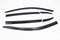 Auto Clover Wind Deflectors Set for Kia Niro 2022+ (6 pieces)