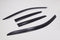 Auto Clover Wind Deflectors Set for Chevrolet Matiz 2005 - 2010 (4 pieces)