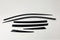 Auto Clover Wind Deflectors Set for Renault Arkana 2020+ (6 pieces)