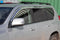 Auto Clover Chrome Wind Deflectors for Toyota Land Cruiser 150 2009+ 6pcs