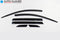 Auto Clover Wind Deflectors Set for Nissan Qashqai 2014 - 2020 (6 pieces)