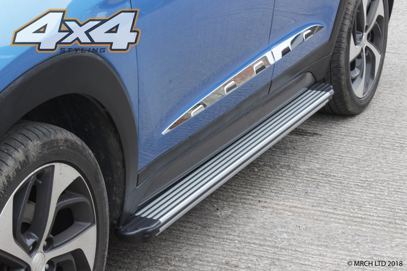 For Kia Sportage 2010 - 2015 Side Steps Running Boards Set - Type 2