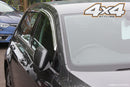 For Volkswagen Golf MK7 / MK8 Hatchback Chrome Wind Deflectors Set (4 pieces)