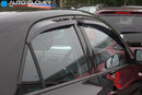 Auto Clover Wind Deflectors Set for Kia Picanto 2012 - 2016 (4 pieces)