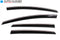 Auto Clover Wind Deflectors Set for Kia Ceed Estate 2012 - 2018 (4 pieces) Cee'd