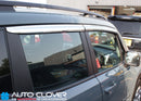 Auto Clover Chrome Wind Deflectors Set for Jeep Renegade 2014+ (4 pieces)